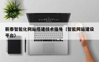 沭阳新泰智能化网站搭建技术指导（智能网站建设平台）